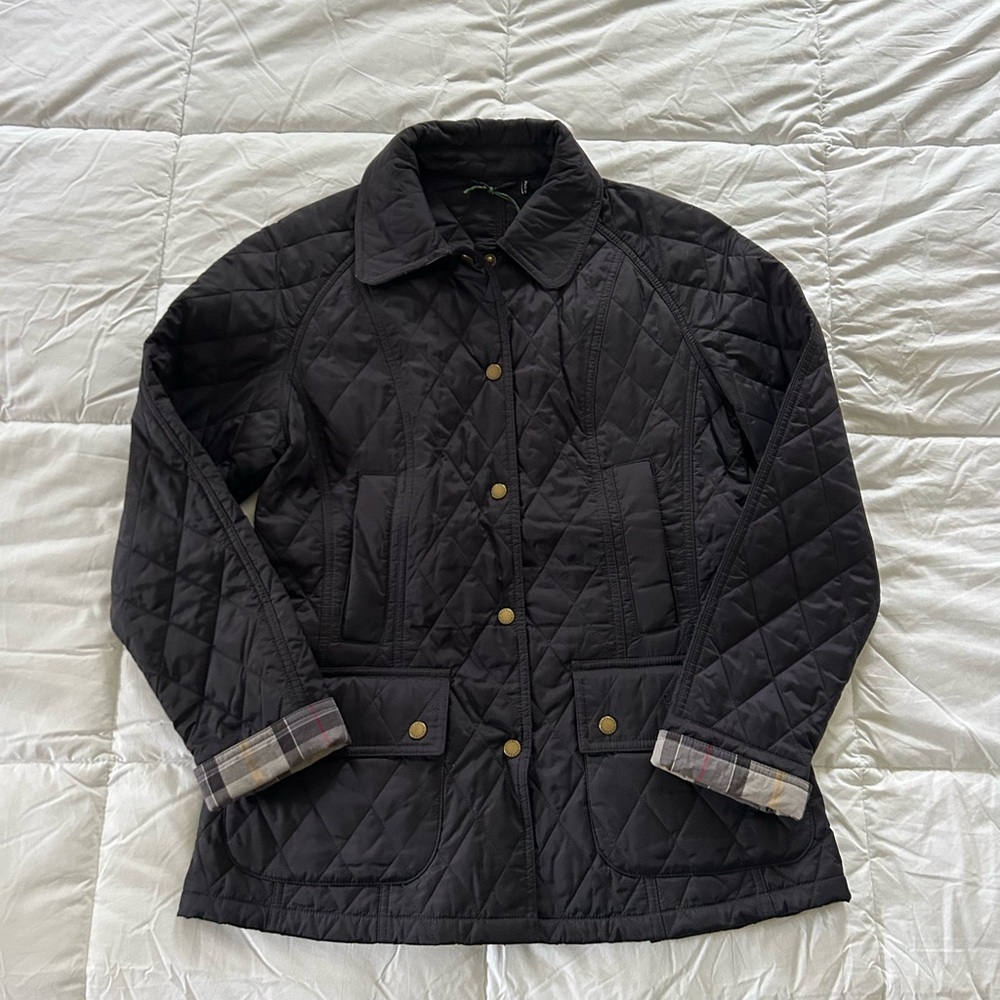 Women's Black Quilted Jacket